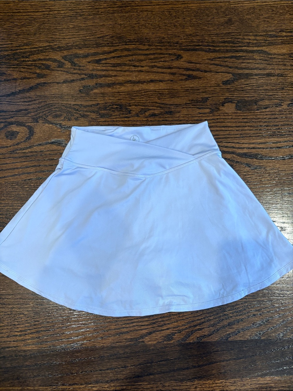 90 Degree By Reflex Light Blue Girls' Skort with Crossover Waistband